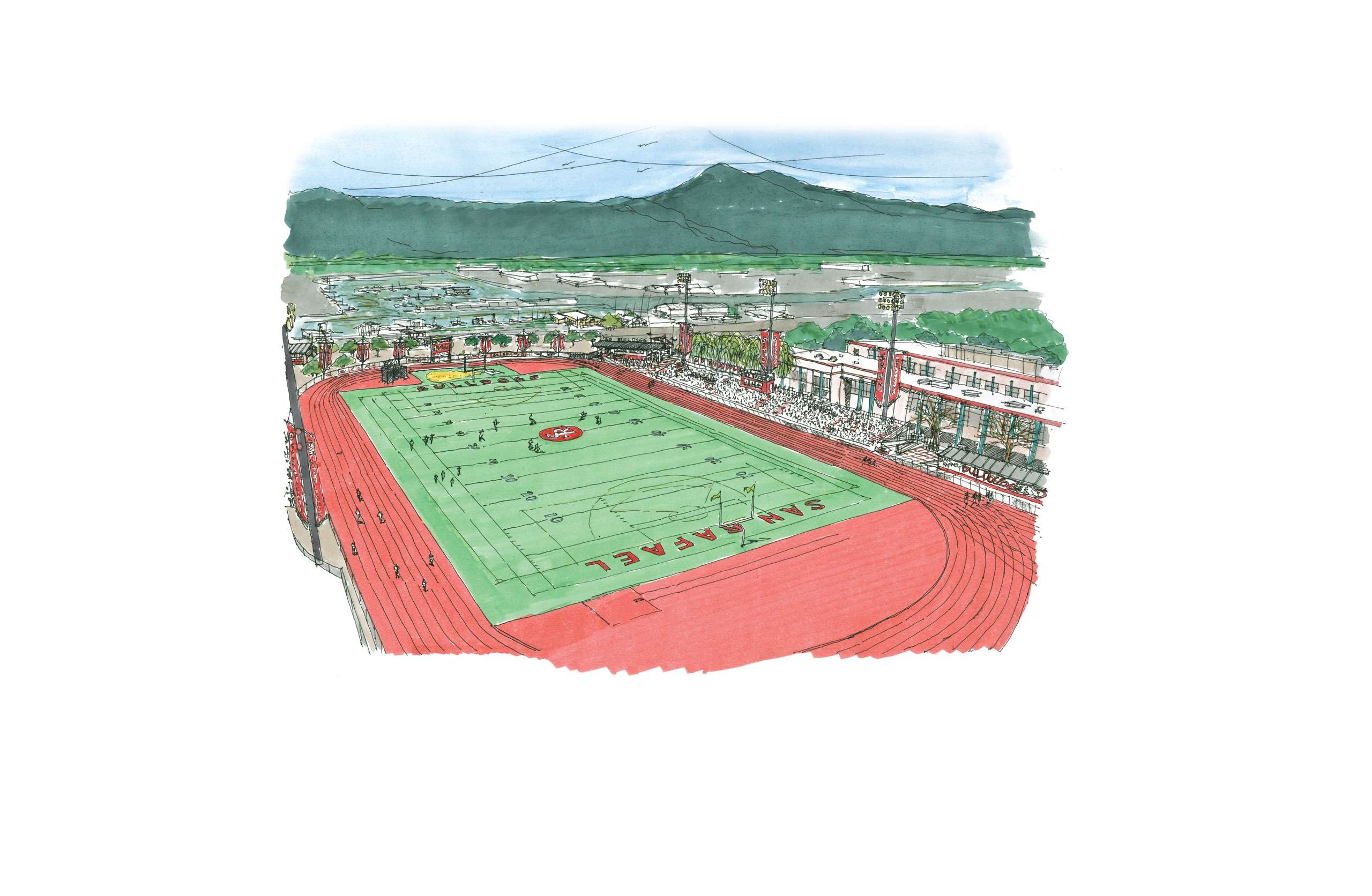 San Rafael High School Stadium 