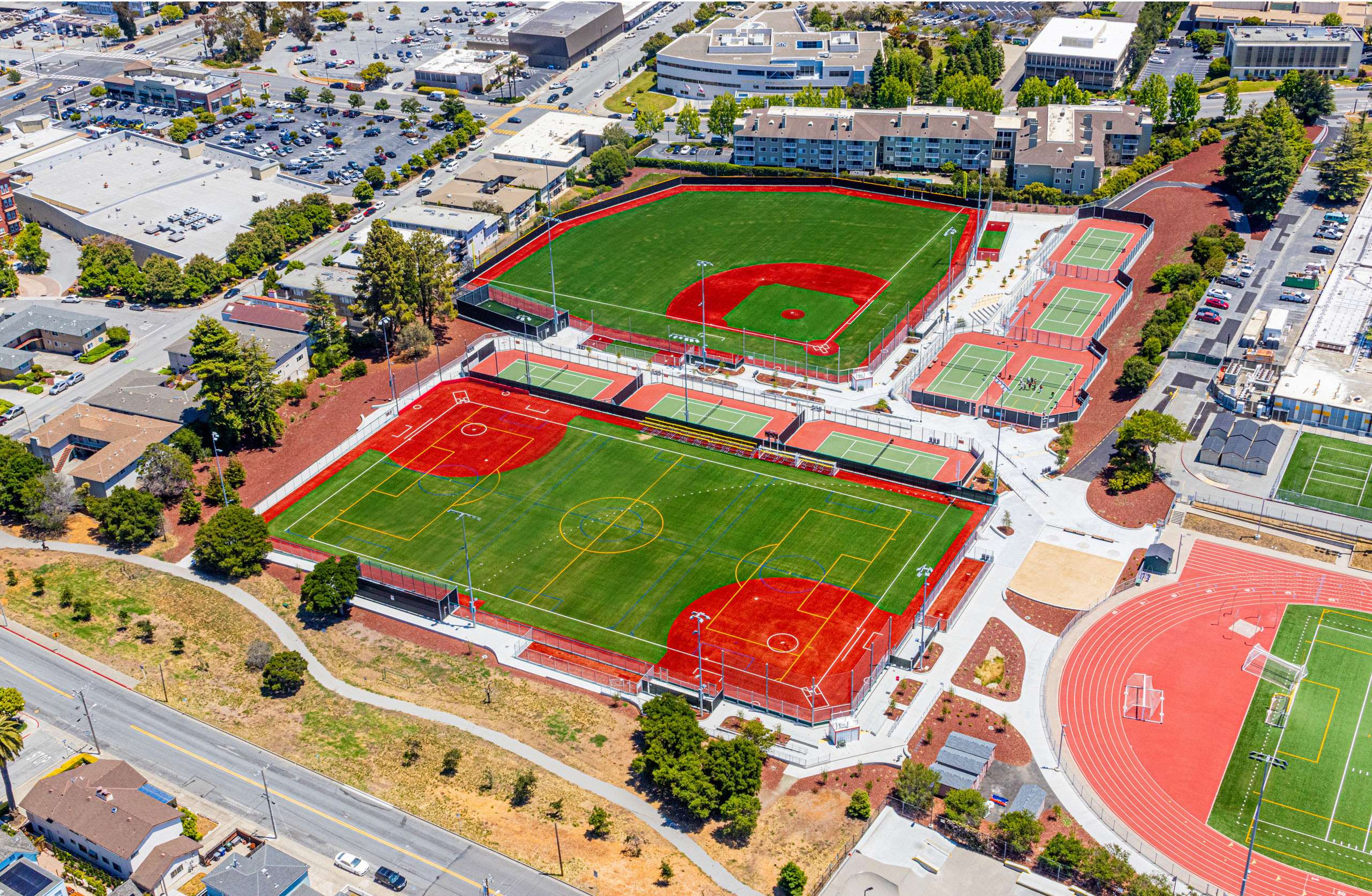 MILLS HIGH SCHOOL ATHLETIC COMPLEX PROJECT